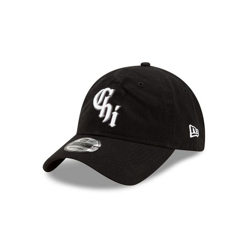 MLB Chicago White Sox City Connect 9Twenty Adjustable (HPF9255) - Black New Era Caps